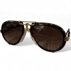 Sunglasses Cazal Legends 642/3 005 62 17 140 Olive Gold Brown Gradient Lens 100%